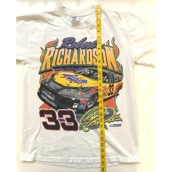 Robert Richardson Racing 33 TShirt Mens Medium NASCAR AUTOGRAPH Team Monte Carlo - Picture 6 of 9